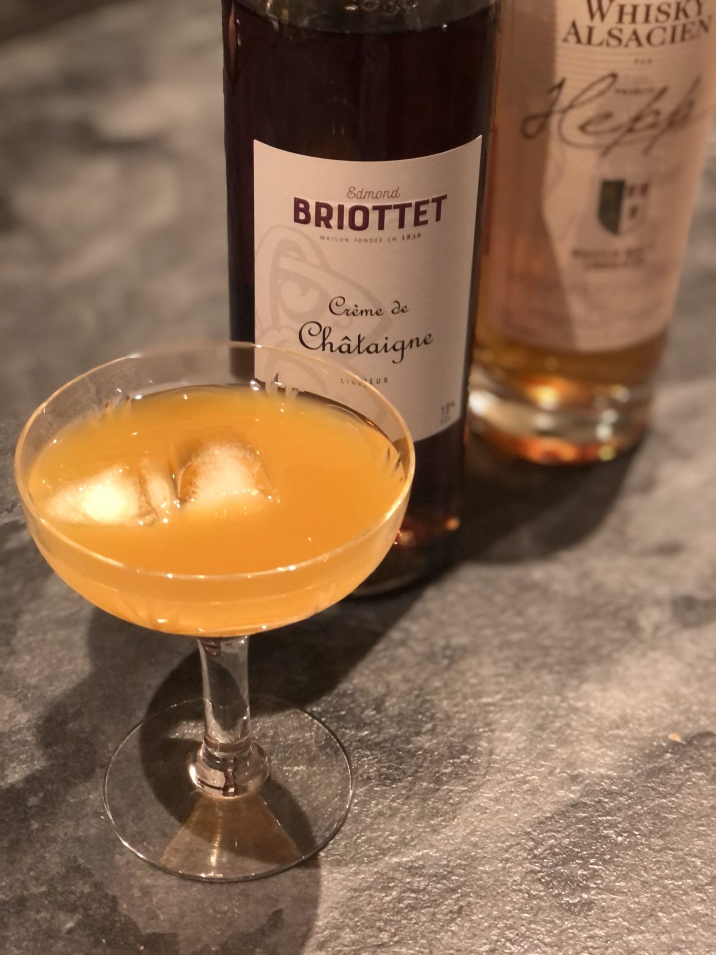 Cocktail-Castagne-Briottet-Liqueur de Châtaigne