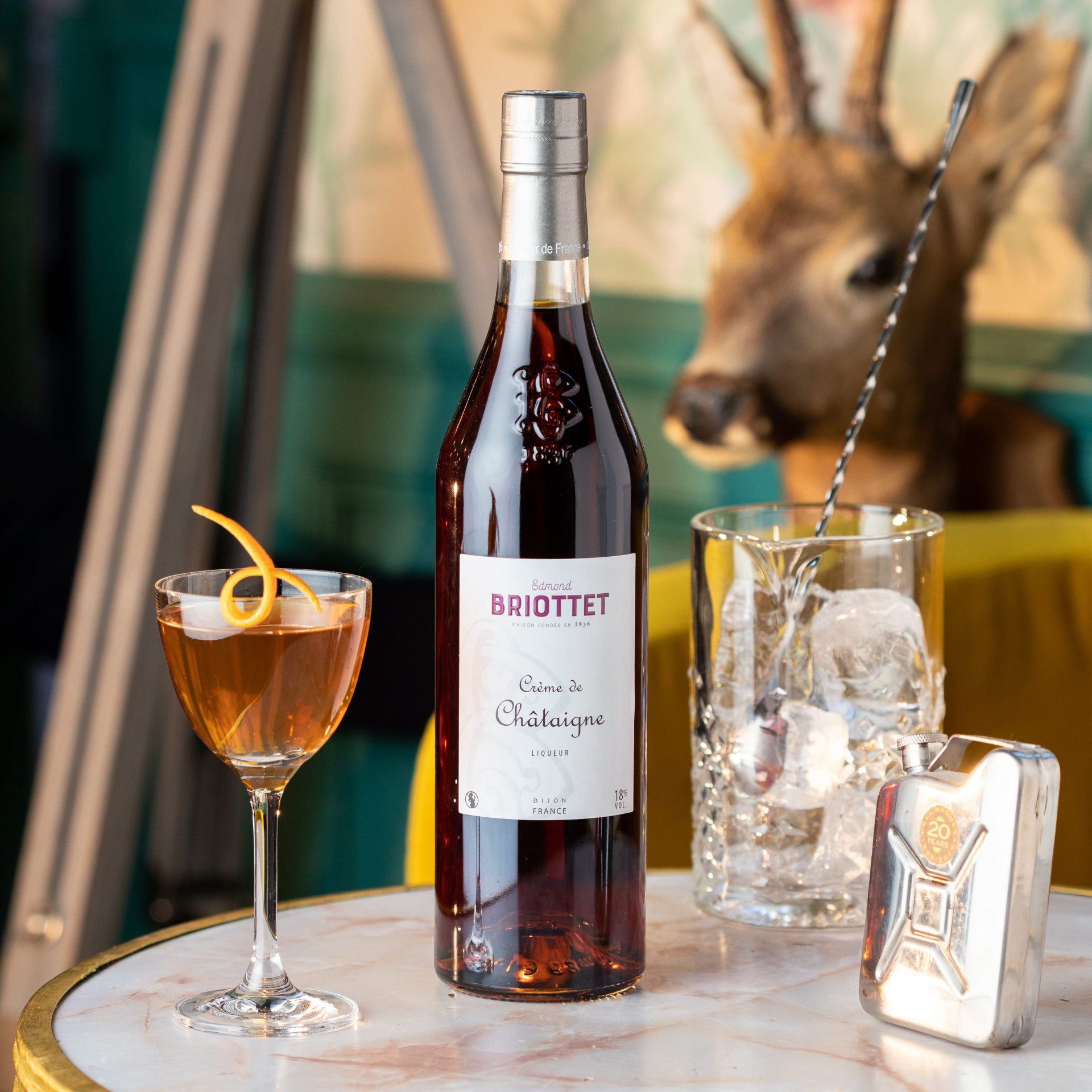 18-Briottet Cocktails 2021 - Chestnut Manhattan - Liqueur de Châtaigne