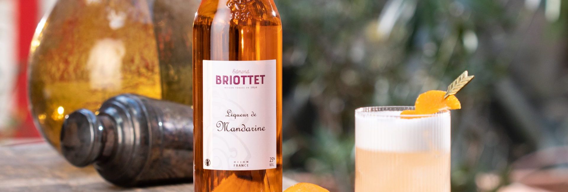 Briottet Cocktails Mandarila fizzz Liqueur Mandarine