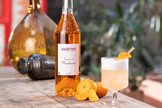 Briottet Cocktails Mandarila fizzz Liqueur de Mandarine Briottet