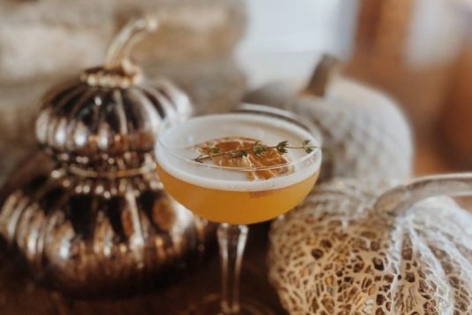 recette cocktail halloween liqueur de pêche Briottet