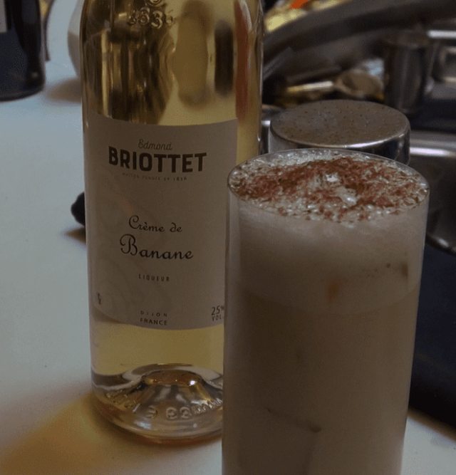 Banana Split Cocktail Briottet Liqueur de Banane