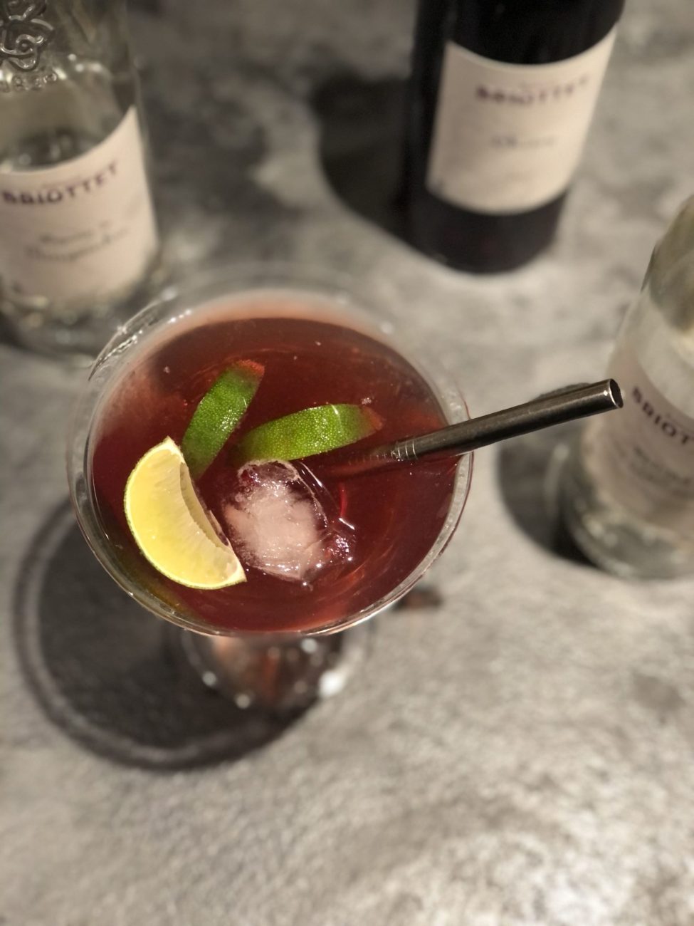 recette cocktail l'amoureux the lover avec liqueur de gingembre cherry et rhum