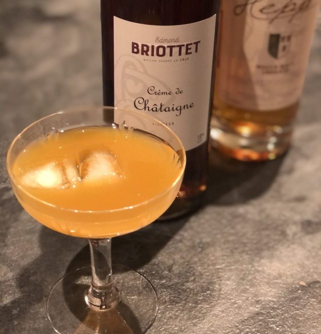 Cocktail-Castagne-Briottet-Liqueur de Châtaigne