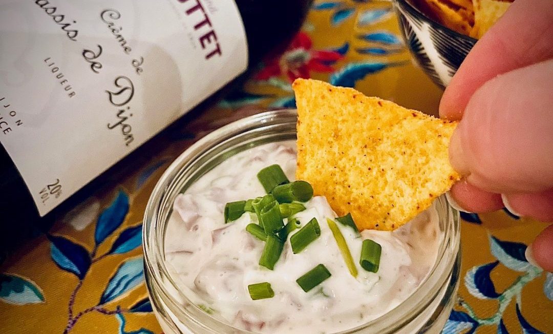 recette-dip-apéro-crème-cassis