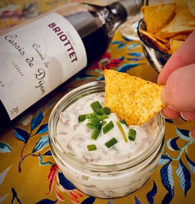 recette-dip-apéro-crème-cassis