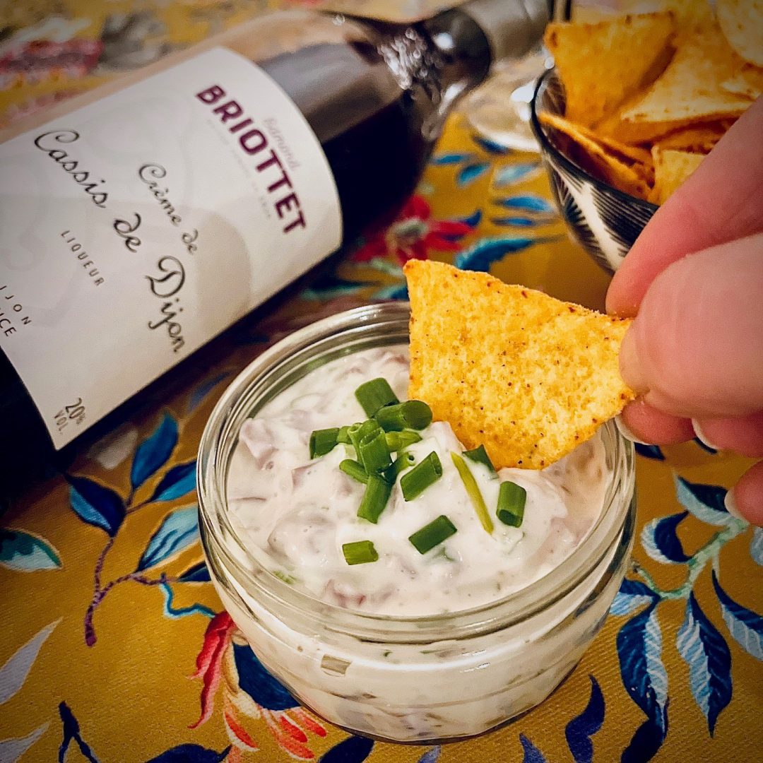 recette-dip-apéro-crème-cassis