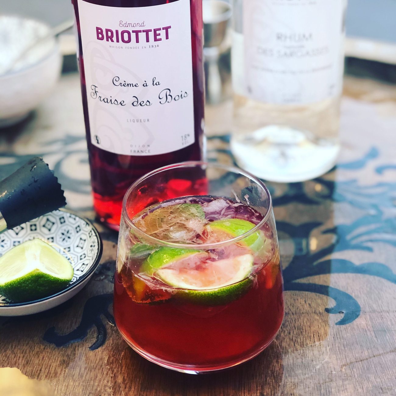 Mojito fraise des bois Briottet