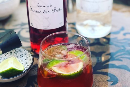 Mojito fraise des bois Briottet