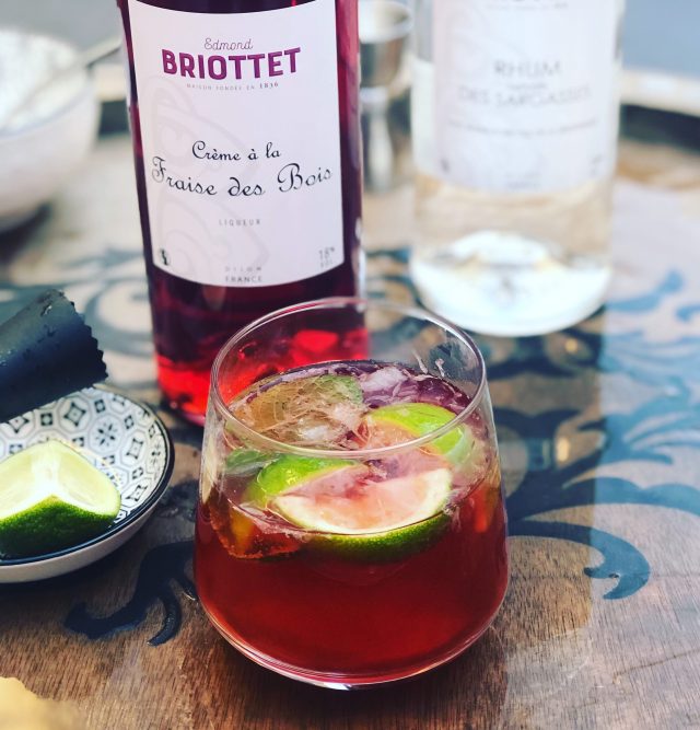 Mojito fraise des bois Briottet