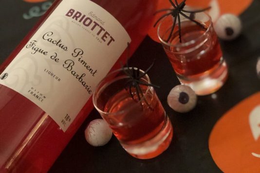 Shot d'Halloween Briottet Liqueur Cactus Piment Figue de Barbarie