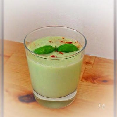 Smoothie concombre pomme basilic Briottet